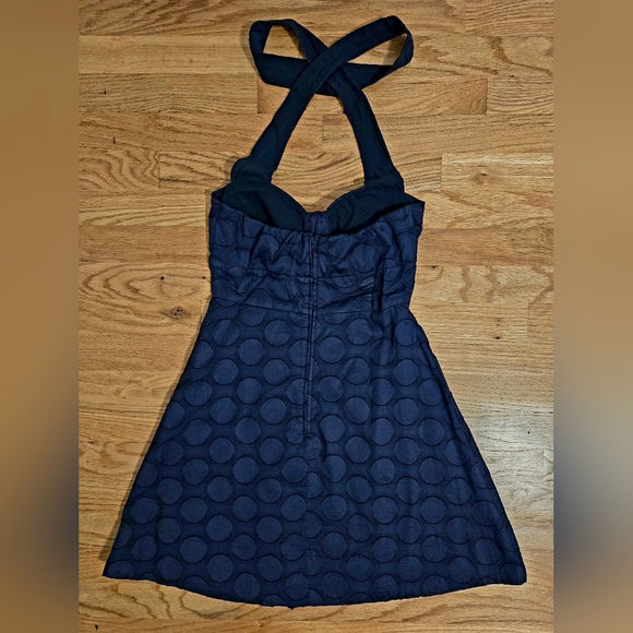 B. Darlin A-line Mini-Dress in Navy, Size 3/4 - Picture 3 of 7